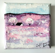 Lade das Bild in den Galerie-Viewer, Kleine Ölgemälde "Norddeutsche Landschaften" von Carolina Villagra-Roth