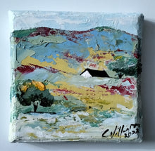 Lade das Bild in den Galerie-Viewer, Kleine Ölgemälde "Norddeutsche Landschaften" von Carolina Villagra-Roth