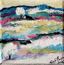 Lade das Bild in den Galerie-Viewer, Kleine Ölgemälde "Norddeutsche Landschaften" von Carolina Villagra-Roth