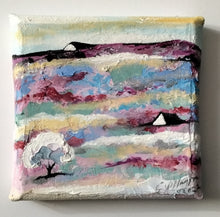 Lade das Bild in den Galerie-Viewer, Kleine Ölgemälde "Norddeutsche Landschaften" von Carolina Villagra-Roth