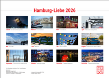 Lade das Bild in den Galerie-Viewer, Hamburg Liebe – Der MOPO-Fotokalender 2026 ist da!