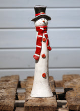 Lade das Bild in den Galerie-Viewer, Winterliche Dekofiguren aus Magnesia: Schneemann oder Elch - MOPO-Shop