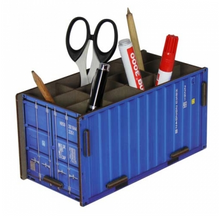 Lade das Bild in den Galerie-Viewer, Wie ein Container: Stifte-Box in Blau, Rot oder Türkis - MOPO-Shop