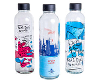 Lade das Bild in den Galerie-Viewer, Hübsche nachhaltige Glasflaschen - MOPO-Shop