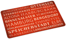 Lade das Bild in den Galerie-Viewer, Hamburg Frühstücks-Brettchen oder Becher Skyline und Letters - MOPO-Shop