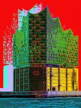 Lade das Bild in den Galerie-Viewer, MOPO exklusiv: Kunstdruck Elphi von Jürgen Kuhl - MOPO-Shop