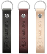Lade das Bild in den Galerie-Viewer, Made in Hamburg: Schlüsselanhänger aus Leder - MOPO-Shop