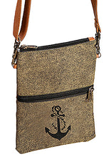 Lade das Bild in den Galerie-Viewer, Crossbody Bag - Umhänge-Tasche mit kleinem Anker-Motiv in drei Farben - MOPO-Shop