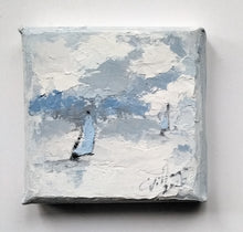 Lade das Bild in den Galerie-Viewer, Kleine Ölgemälde mit Hamburg-Motiven von Carolina Villagra-Roth