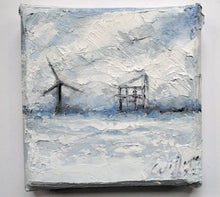 Lade das Bild in den Galerie-Viewer, Kleine Ölgemälde mit Hamburg-Motiven von Carolina Villagra-Roth