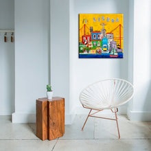 Lade das Bild in den Galerie-Viewer, Kunstdruck: Farbenfrohes Lissabon Bild