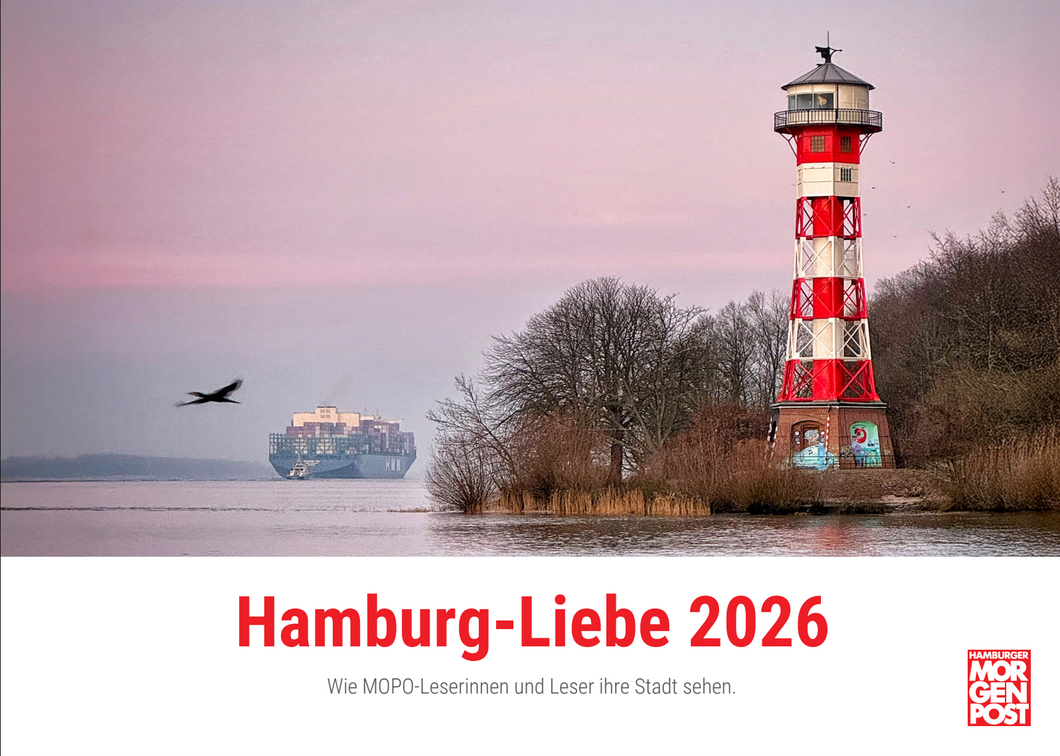 Hamburg Liebe  – Der MOPO-Fotokalender 2026 ist da!