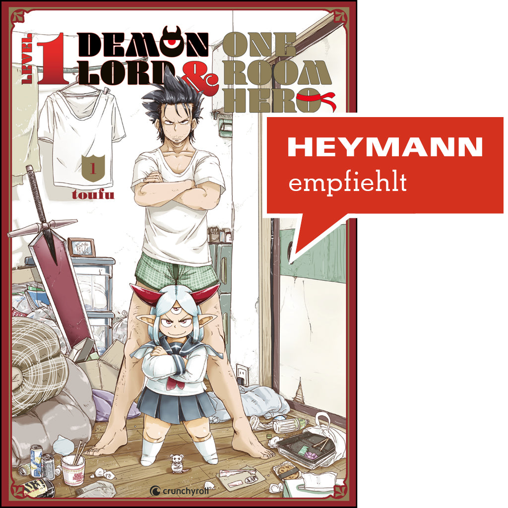 Fantasy-Buch: Level 1 Demon Lord & One Room Hero · Band 1 von Toufu