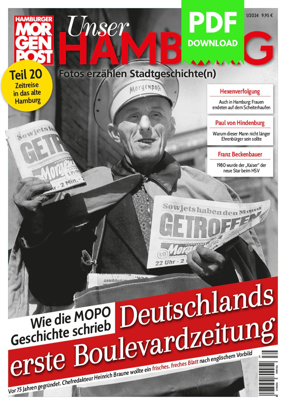 MOPO-Magazin „Unser Hamburg“ - Band 20 als PDF-Download