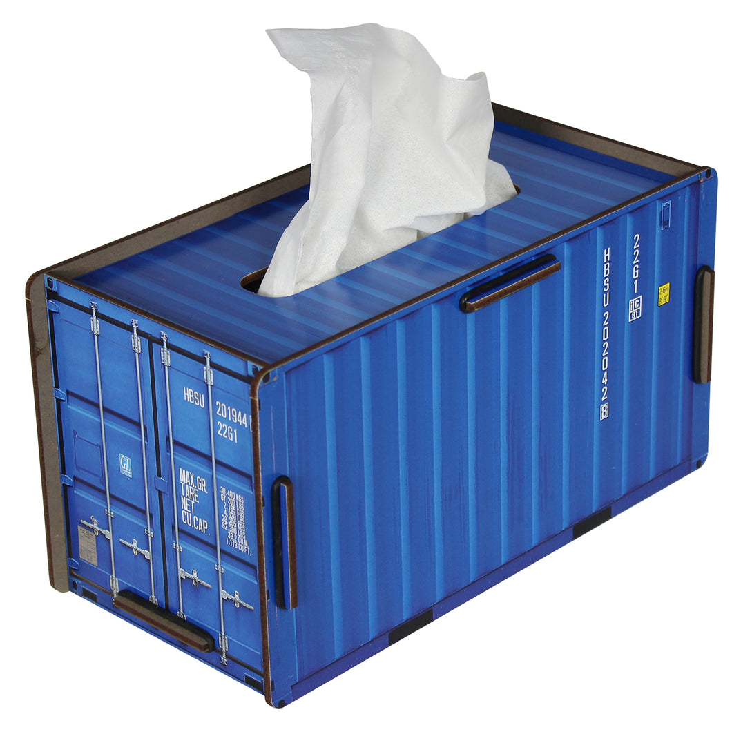 Taschentuch-Box in Form eines Containers - MOPO-Shop