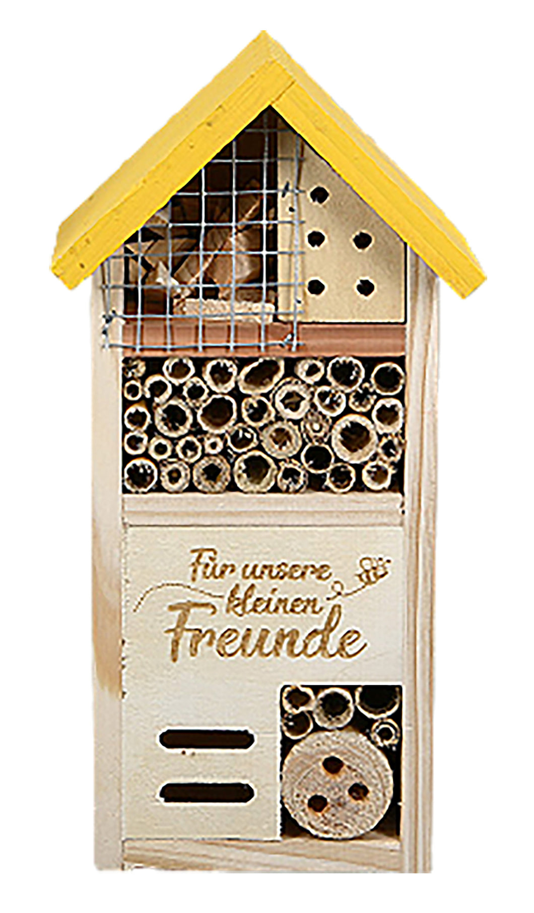 Gut für die Umwelt: Insektenhotel für Balkon oder Garten (zwei Größen)