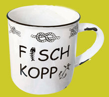 Lade das Bild in den Galerie-Viewer, Keramik-Kaffeebecher Hamburger Fischkopp - MOPO-Shop
