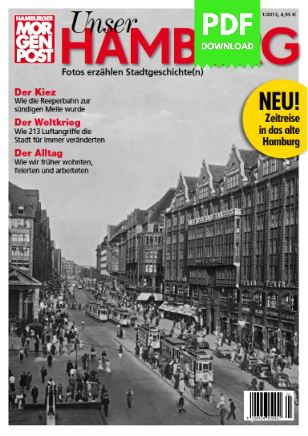 MOPO-Magazin „Unser Hamburg“ - Band 1 als PDF-Download