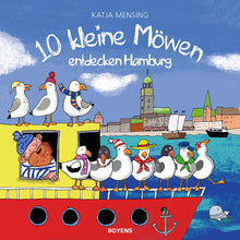 Lade das Bild in den Galerie-Viewer, Hamburg Buch: 10 Kleine Möwen entdecken Hamburg - MOPO-Shop
